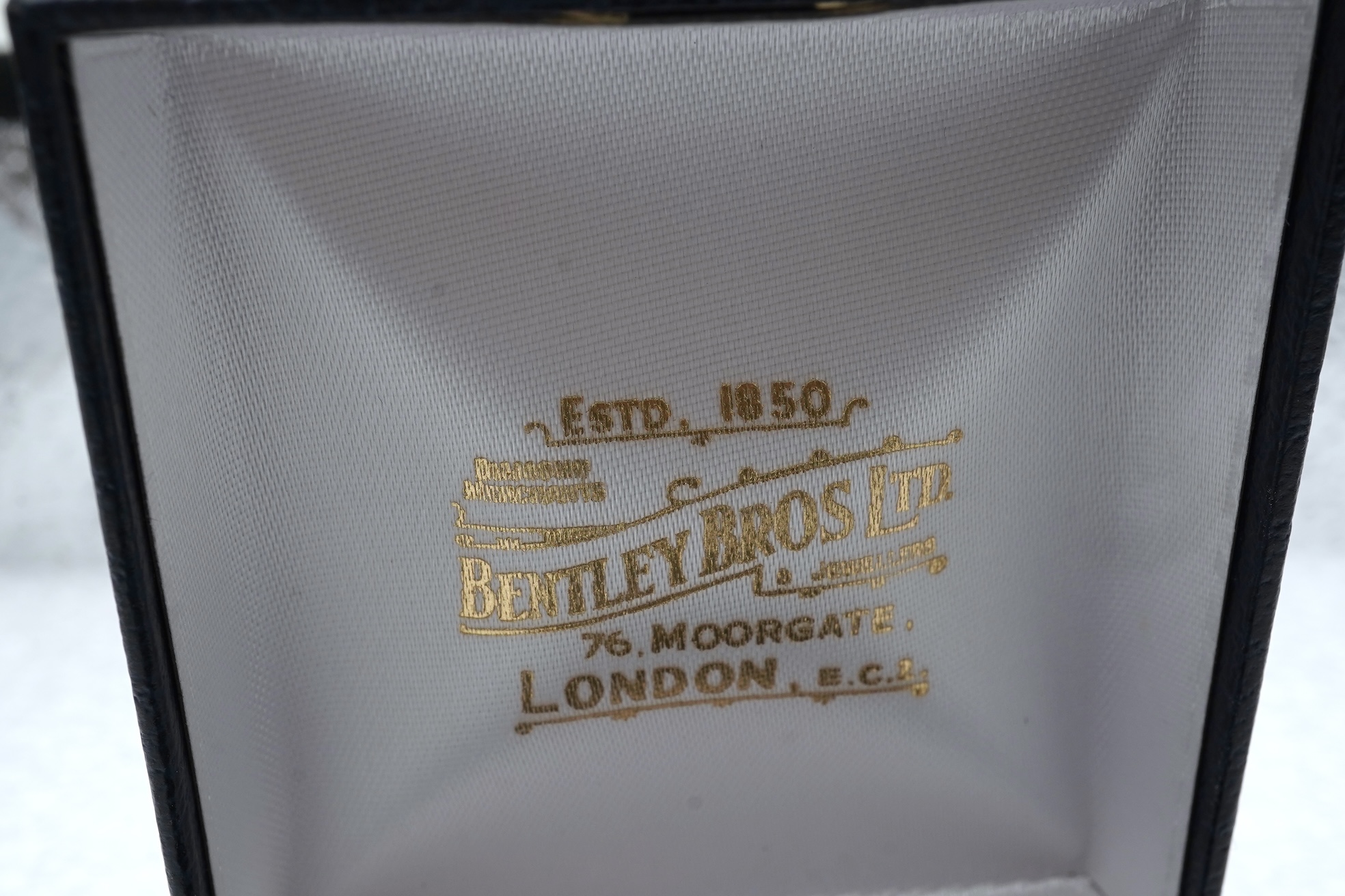 A sapphire and diamond pendant